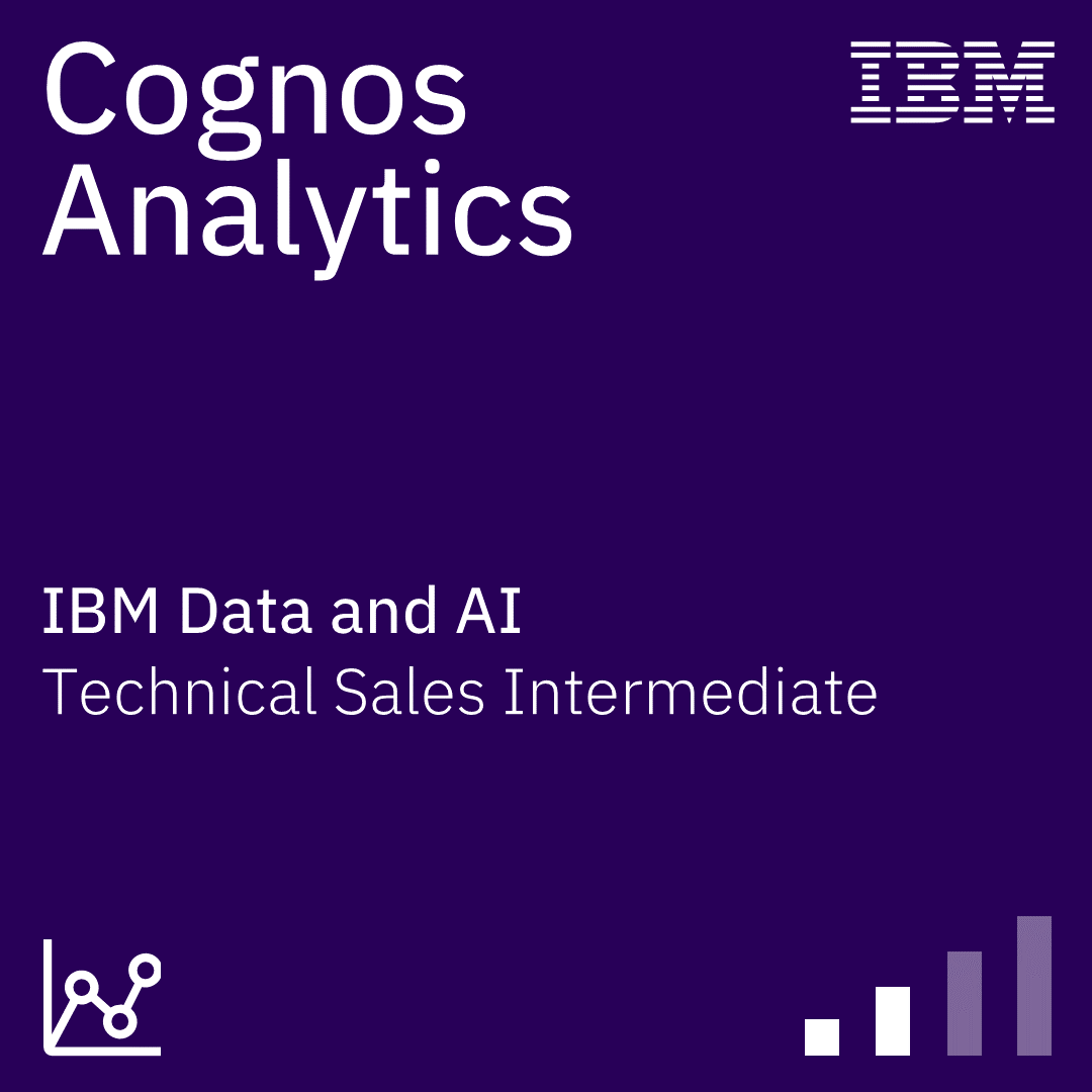 Cognos Analytics Technical Sales Intermediate