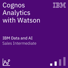 Cognos Analytics with Watson Sales Intermediate