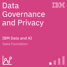 Data Governance and Privacy Sales Foundation