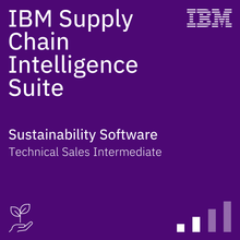 IBM Supply Chain Intelligence Suite Technical Sales Intermediate