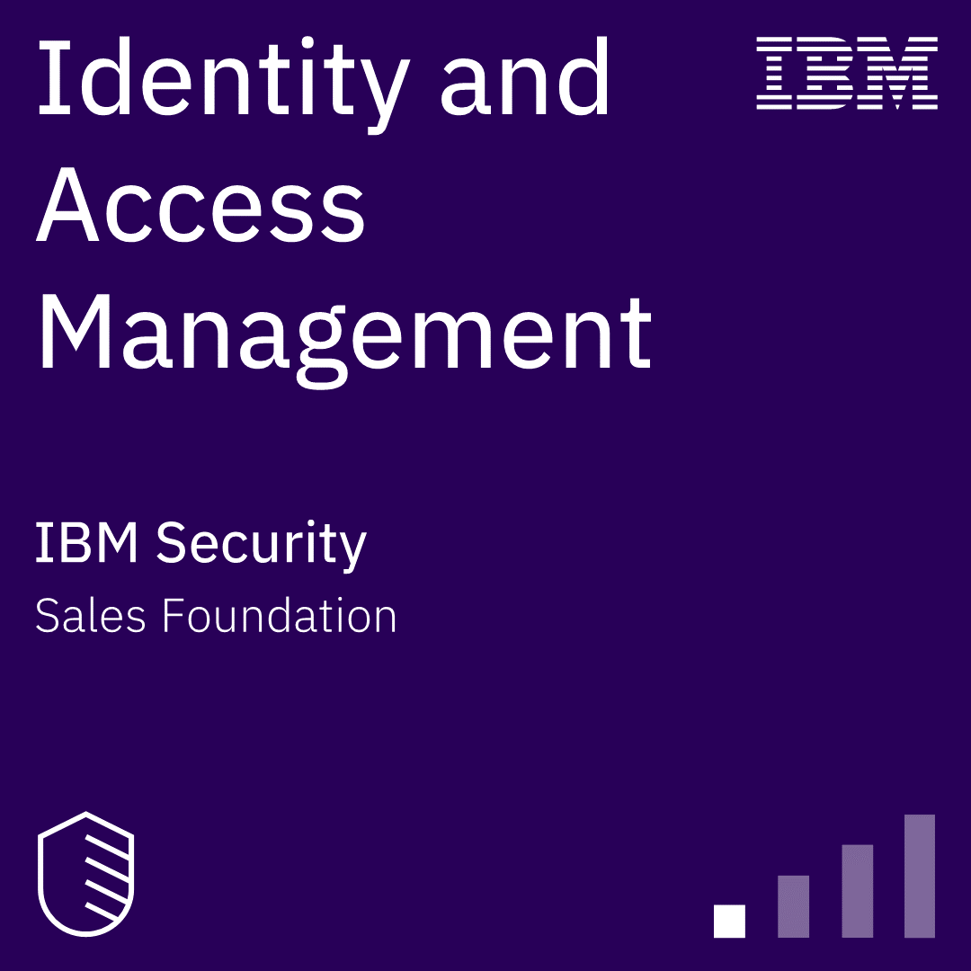 Identity and Access Management Sales Foundation