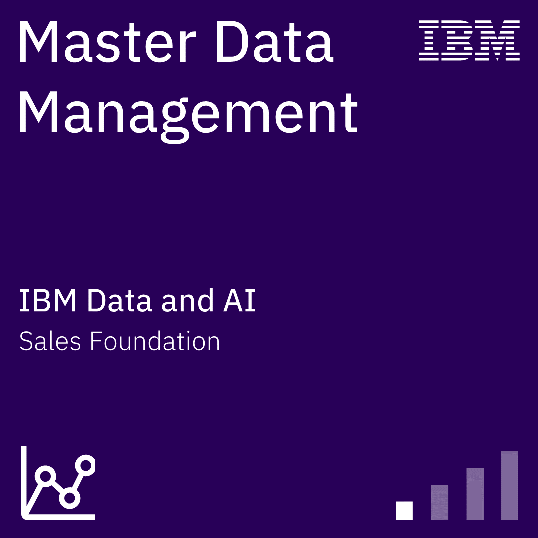 Master Data Management Sales Foundation