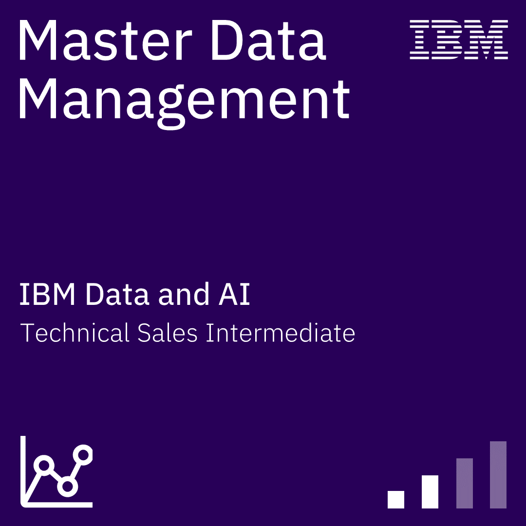 Master Data Management Technical Sales Intermediate