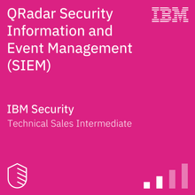 QRadar Security Information and Event Management (SIEM) Technical Sales Intermediate