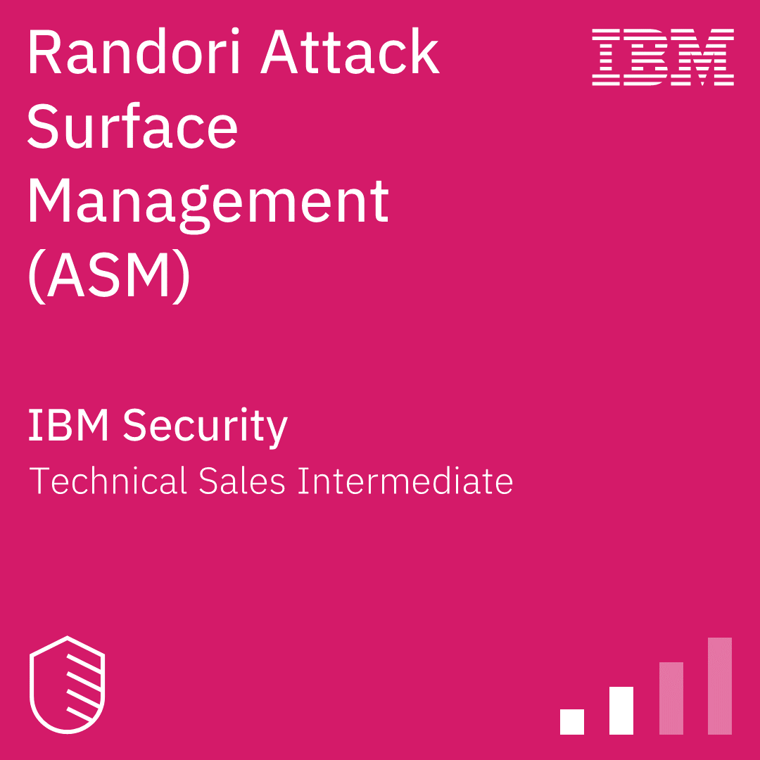 Randori Attack Surface Management (ASM) Technical Sales Intermediate