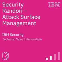 Security Randori  Attack Surface Management Technical Sales Intermediate