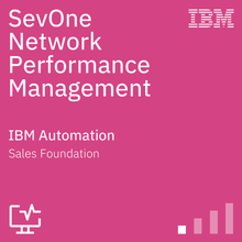 SevOne Network Performance Management Sales Foundation