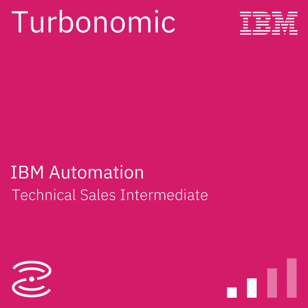 Turbonomic by IBM Technical Sales Intermediate