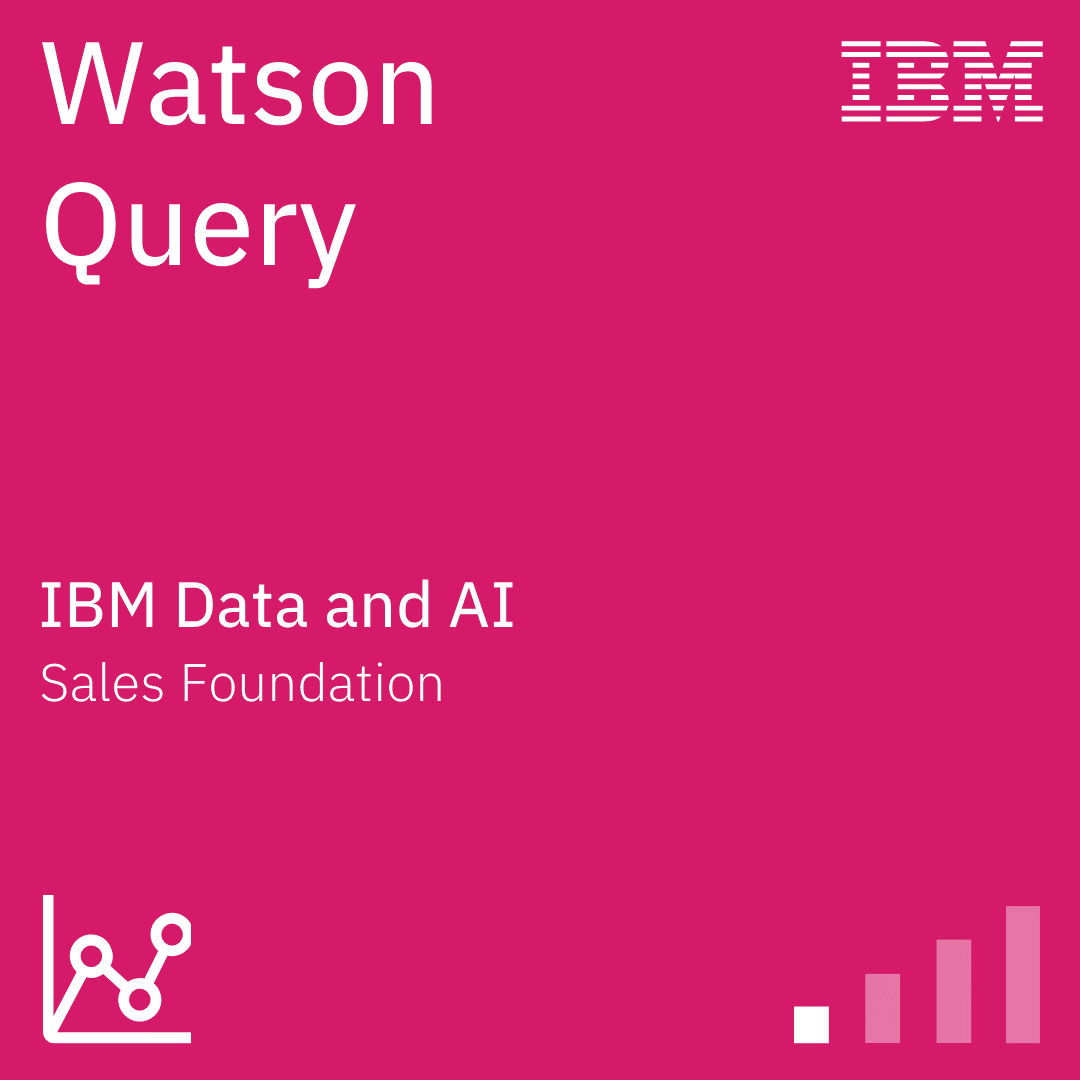 Watson Query Sales Foundation