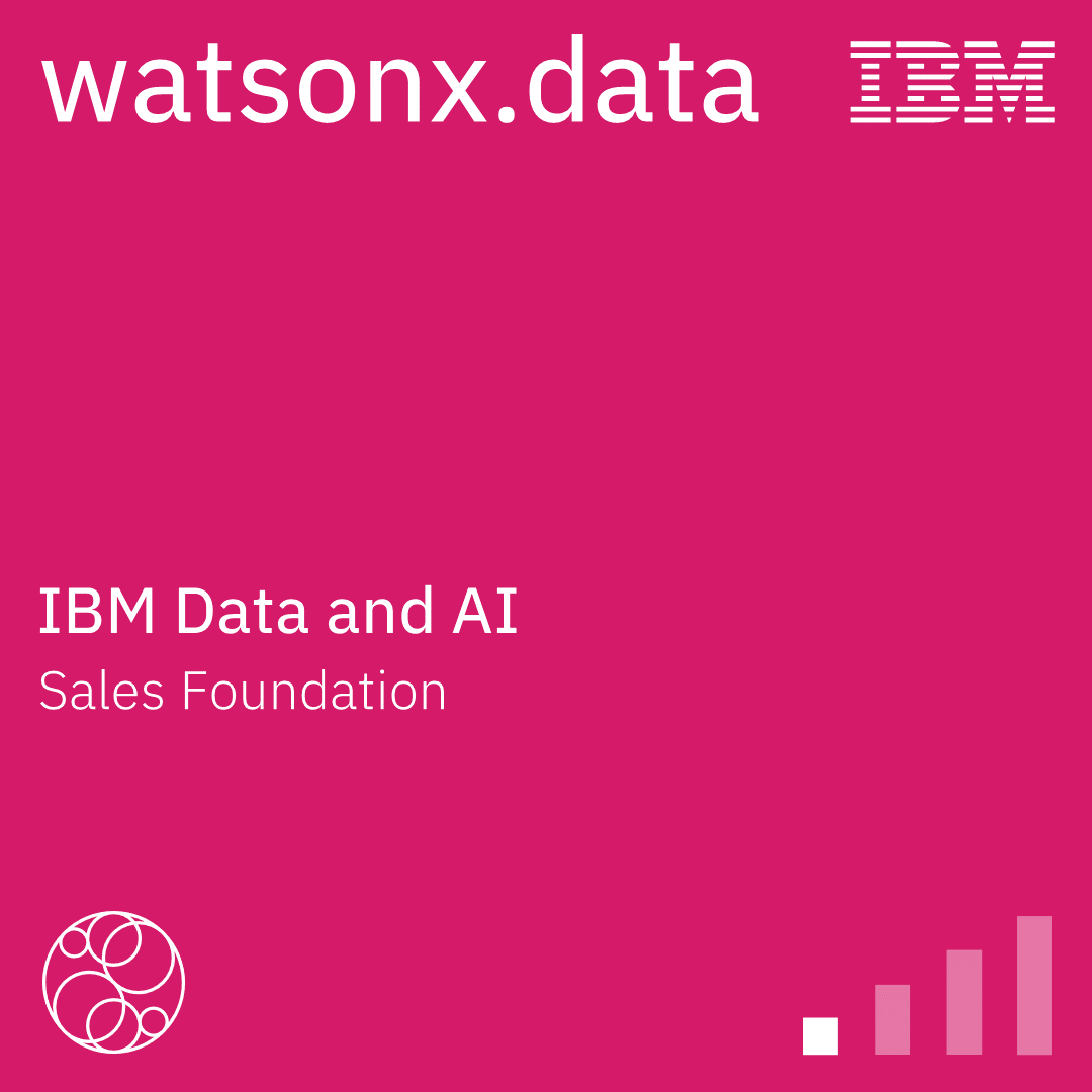 watsonx.data Sales Foundation